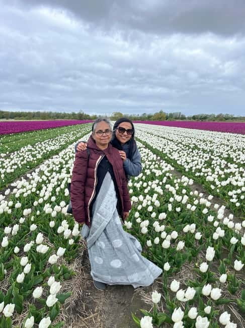 Amsterdam: Private Keukenhof and Free Tulip Tour - Lunch, beach stops, and return transport