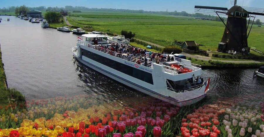 Amsterdam: Tour to Keukenhof Gardens with Windmill Cruise - Getting to This is Holland from Amsterdam Central