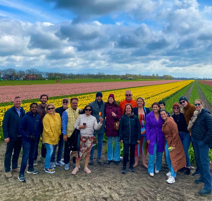 Amsterdam: Tulip Fields Day Tour with Lunch & Windmill - Why these tulip fields feel different from Keukenhof