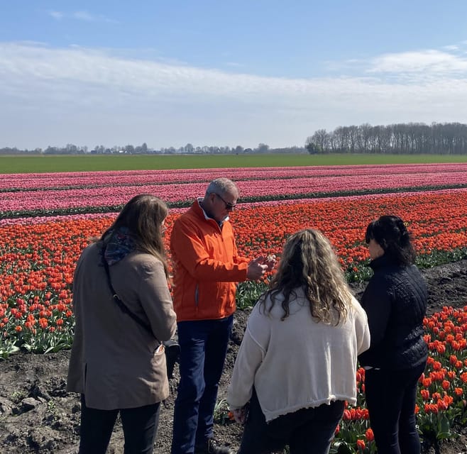 Amsterdam: Tulip Fields Day Tour with Lunch & Windmill - Lunch in Onderdijk and the Geradus Majella church