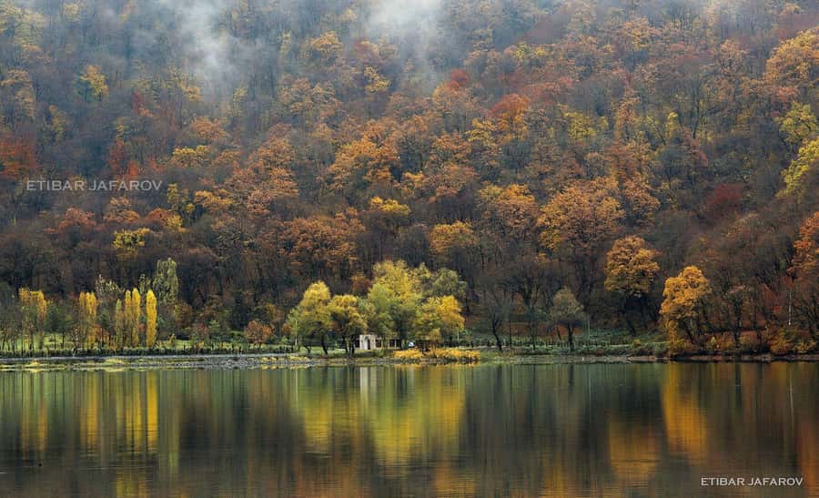 Baku-Gabala-Shamakhi-Tufandag -Nohur lake - Lavender fields - Shamakhi Juma Mosque brings the history first