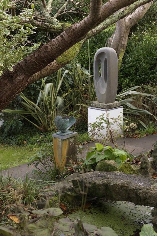Barbara Hepworth Museum & Sculpture Garden: entry to site. - Begin with archive photographs and career objects