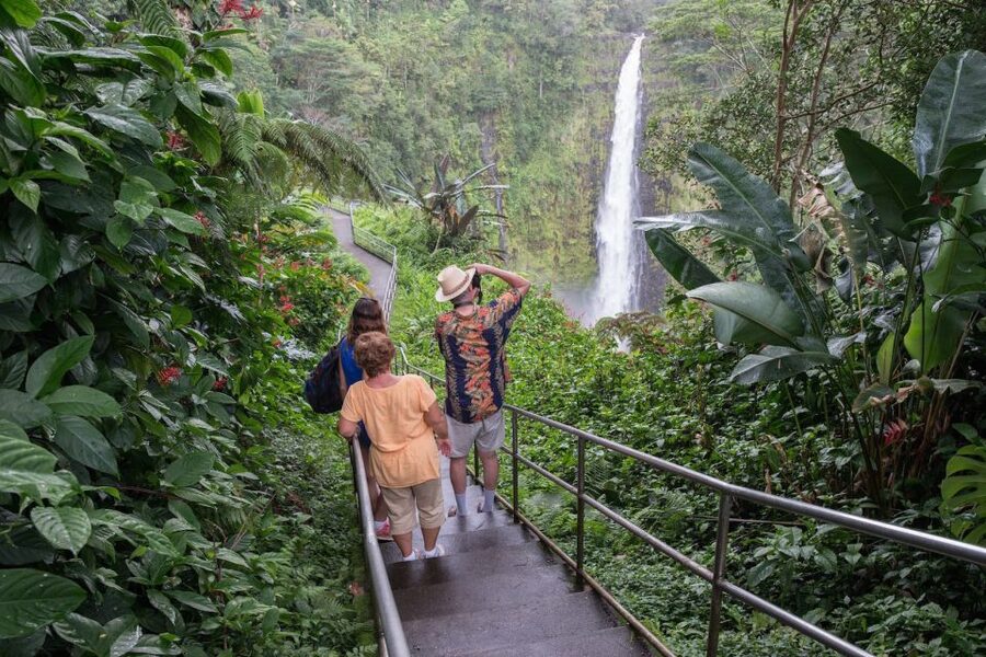 Big Island: Waterfall Tour with Swimming & Botanical Garden - Akaka Falls Through a Rainforest