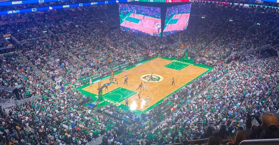 Boston: Boston Celtics Basketball Game Ticket at TD Garden - Why a Celtics game feels like Boston