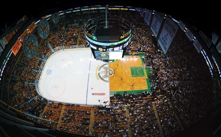 Boston: TD Garden Arena Tour - The visiting locker room offers the clearest behind-the-scenes moment