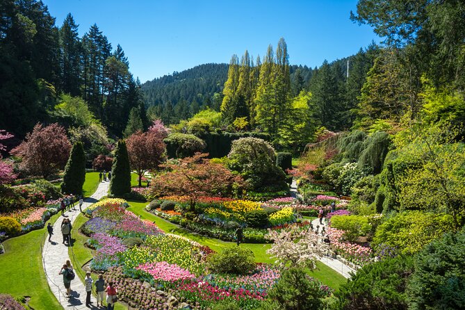 Butchart Gardens and Victoria Sightseeing Tour from Vancouver - Butchart Gardens after the city