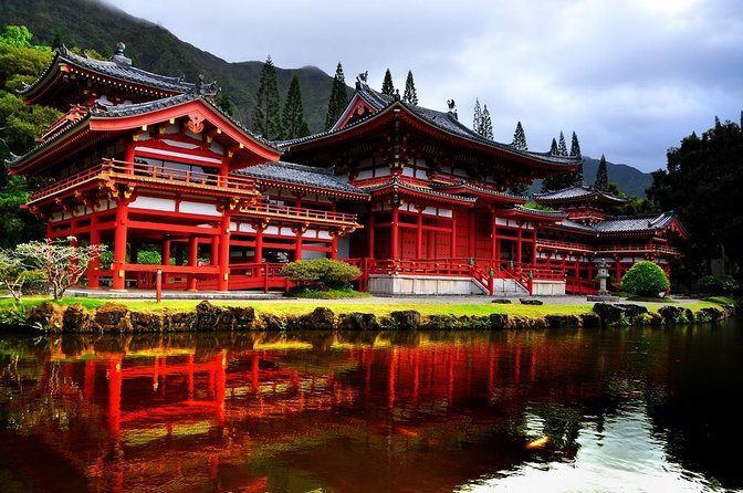 Byodo In Temple, Waimea Botanical Garden-Waterfall: Includes Fees - A useful first day on Oahu