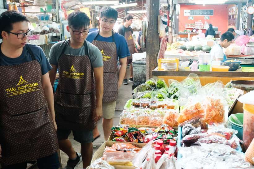 Chiang Mai: Cooking Class, Market & Thai Herbs Garden Tour - From Chiang Mai hotel pickup to the market