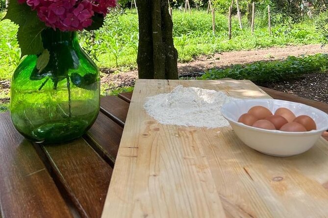 Cooking Class in a Typical Sorrento Garden - Eating the meal with the family