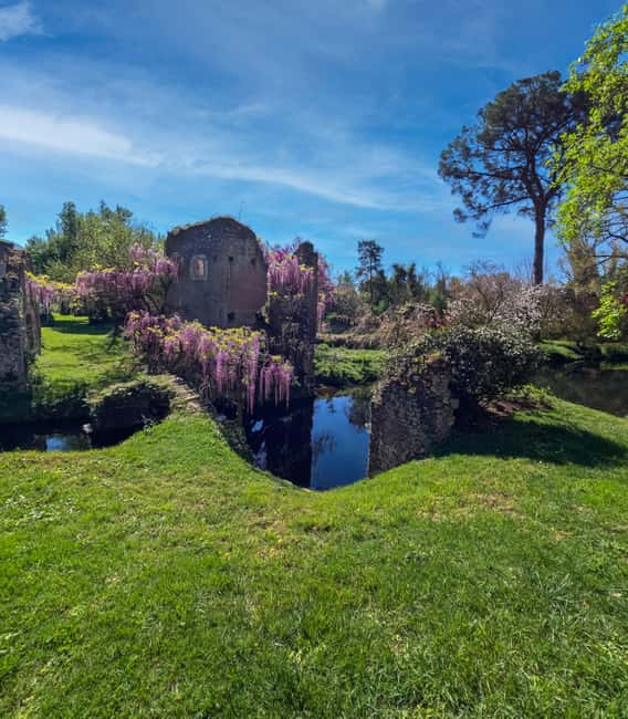 Day trip from Rome: Garden of Ninfa and village of Sermoneta - Key points at a glance