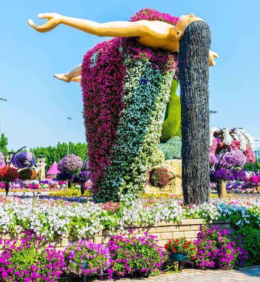 Dubai: Miracle Garden, Global Village, and Dubai Frame - Three Dubai attractions with three very different moods
