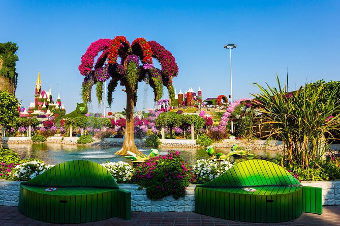 Dubai: Miracle Garden Tickets with Round-trip Transfer - Three hours in the garden, with one timing warning