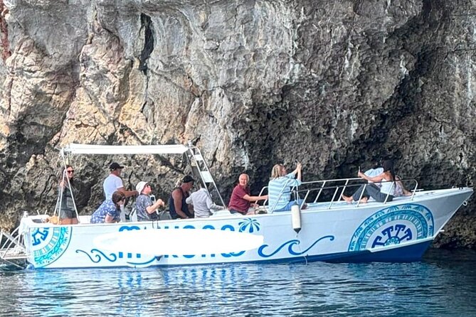Excursions by boat: Gardens Naxos-Taormina-Isola Bella-DELFINI - Key points at a glance
