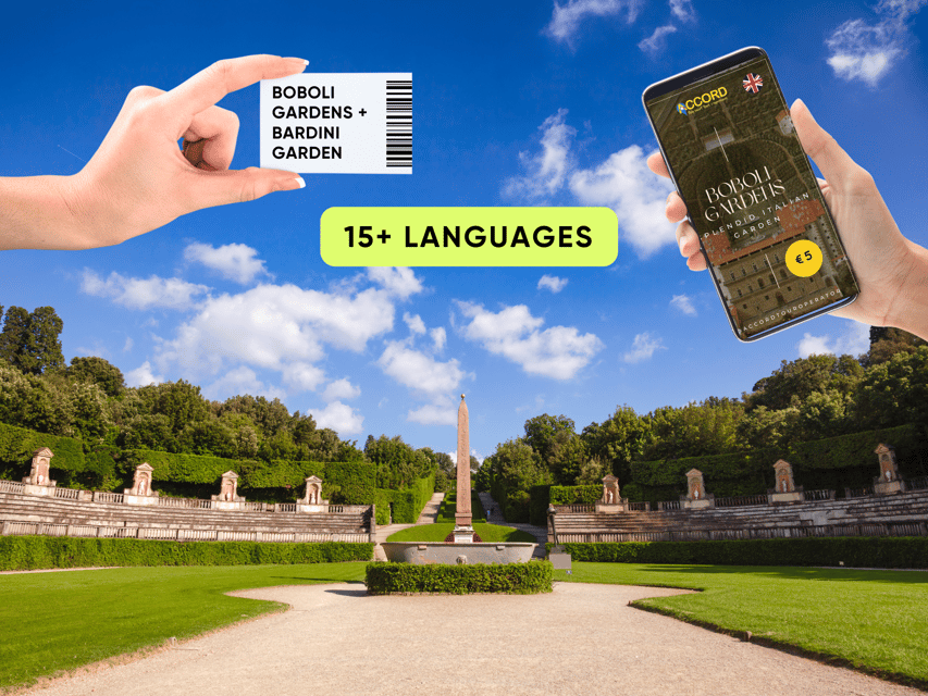 Florence: Boboli Gardens Reserved Entry Ticket & eBook - Find Buontalenti’s grotto and the major fountains