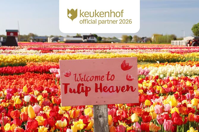 From Amsterdam: Keukenhof and Tulip Experience Tour - Tulip Experience Amsterdam: one hour of flowers and farming