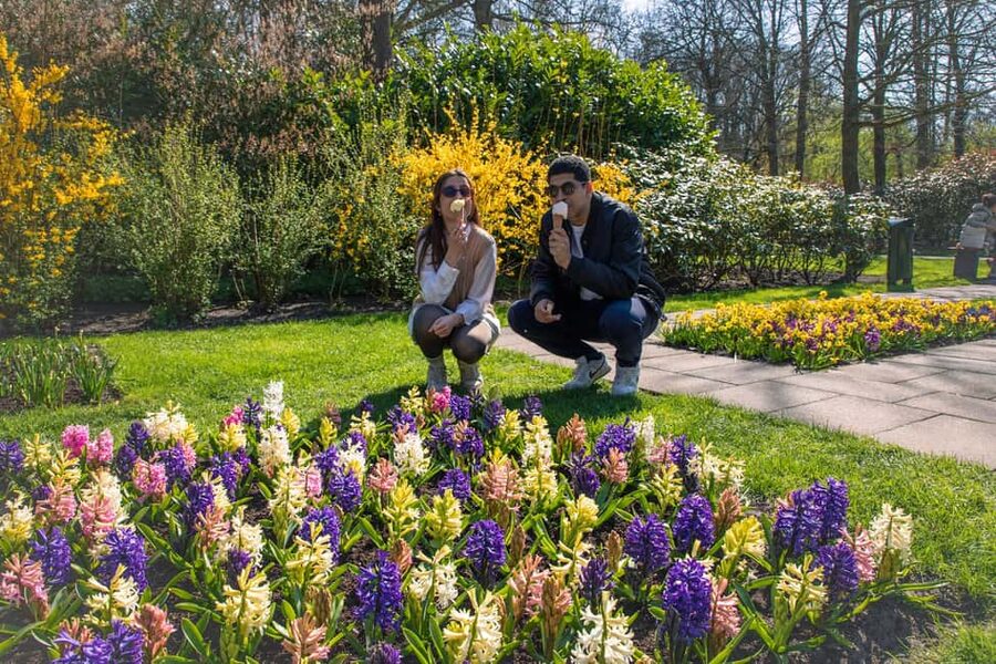 From Amsterdam: Keukenhof Ticket with Transfer - Entering Keukenhof with your ticket ready