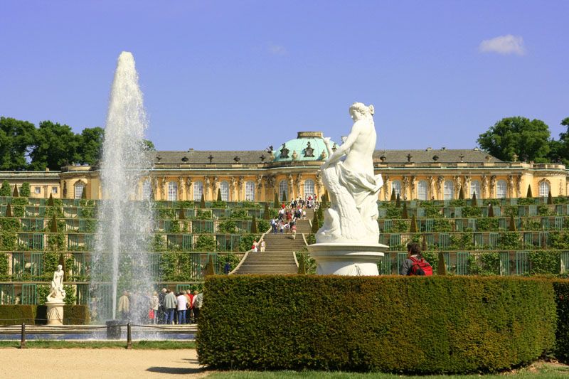 From Berlin: Gardens & Palaces of Potsdam Bike Tour - Glienicke Bridge and the Cold War border