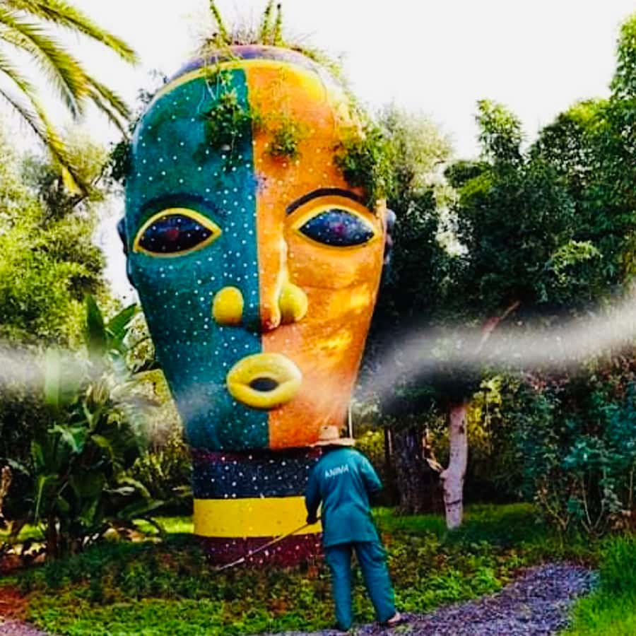 From Marrakech: Day Trip to Anima Garden and Imlil Valley - The two-hour walk to the waterfall