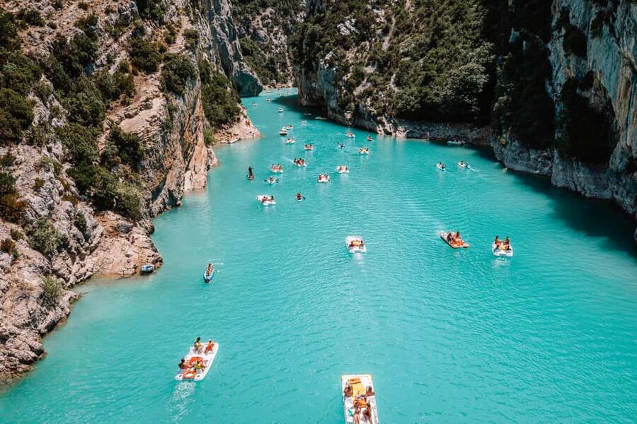 From Nice: Verdon Gorges & Lavender Fields Tour & Transport - Gorges du Loup and the 40-meter waterfall