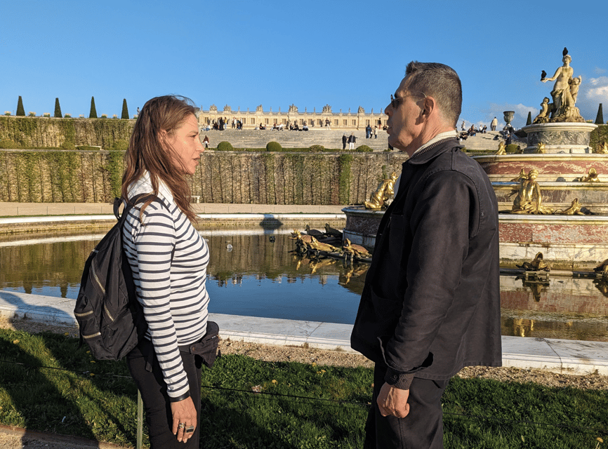 From Paris: Versailles Palace & Garden with Golf Cart - The gardens by private golf cart