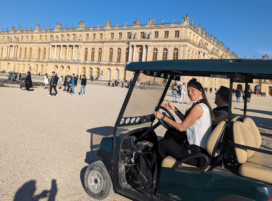 From Paris: Versailles Palace & Garden with Golf Cart - The guide can shape the experience