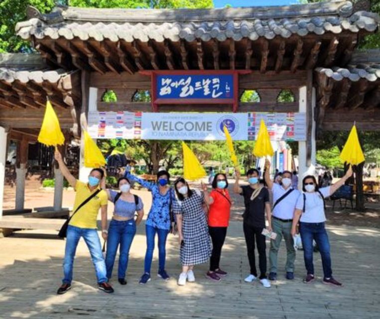 From Seoul: Nami Island, K-drama Garden & Rail Bike Day Tour - Winter adds Eobi Valley and evening lights