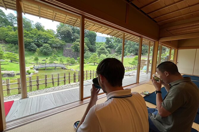 Full-Day Tour from Kanazawa: Samurai, Matcha, Gardens and Geisha - Oyama Shrine and the road to the castle