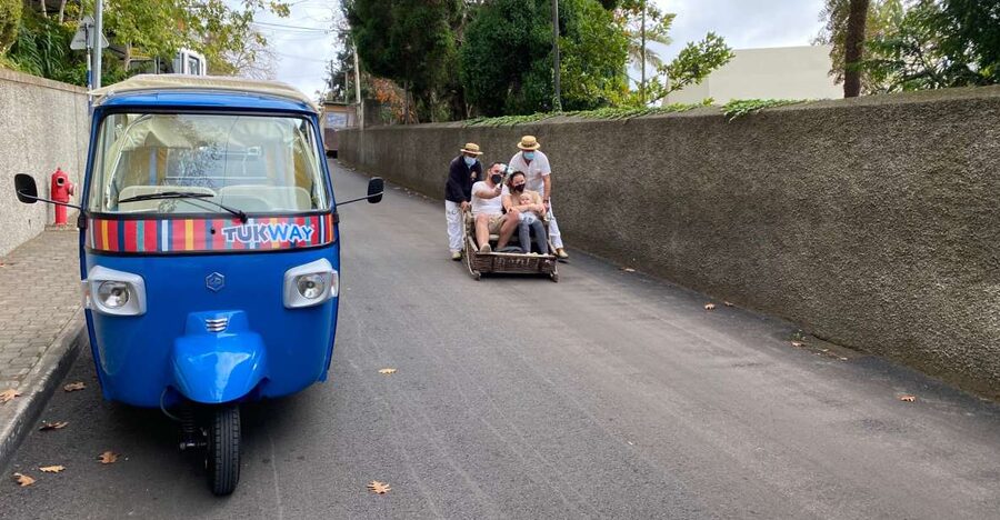 Funchal: Monte Tropical Garden & Toboggan Ride by Tuk Tuk - Starting in Funchal’s Old Town