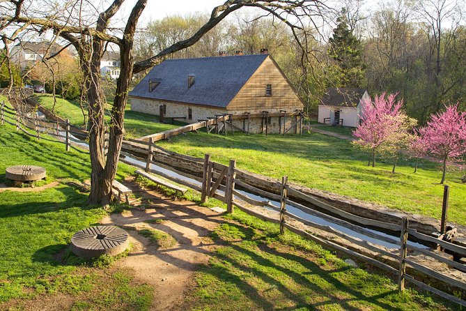 George Washington's Mount Vernon Gardens & Grounds Admission - The gristmill and distillery add real working detail