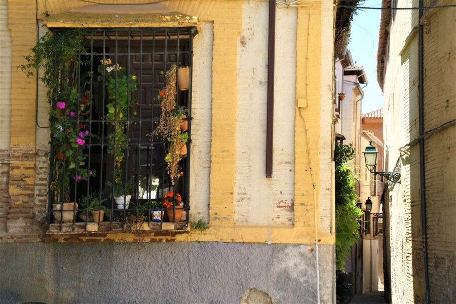Granada: Gardens of Carmenes Guided Tour - Carmen de la Victoria: water, courtyards, and hillside views
