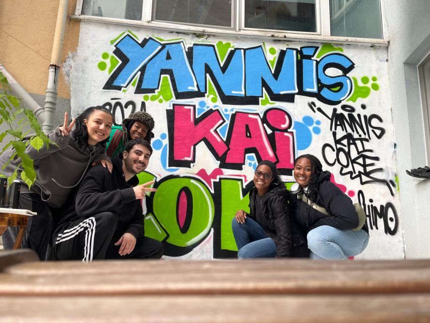 Istanbul: Do Street Art with Local Artists at Home Garden - Learning the parts of graffiti that beginners usually miss
