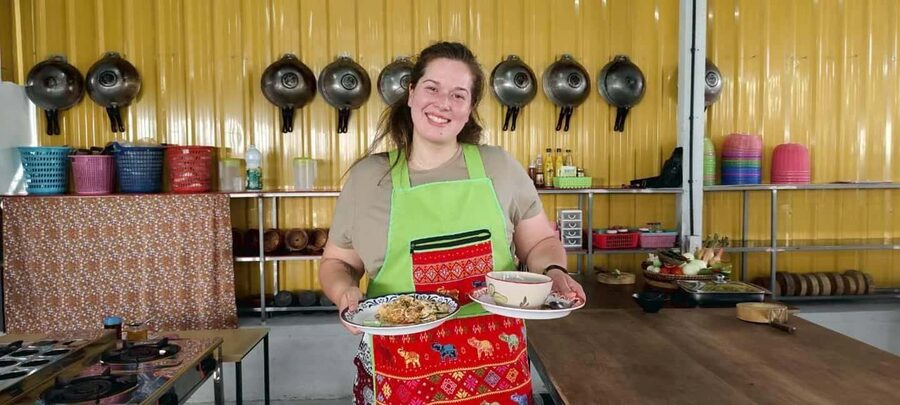 Krabi: Authentic Thai Cooking Class+Thai Herbs Garden Tour - The market visit adds context to the cooking