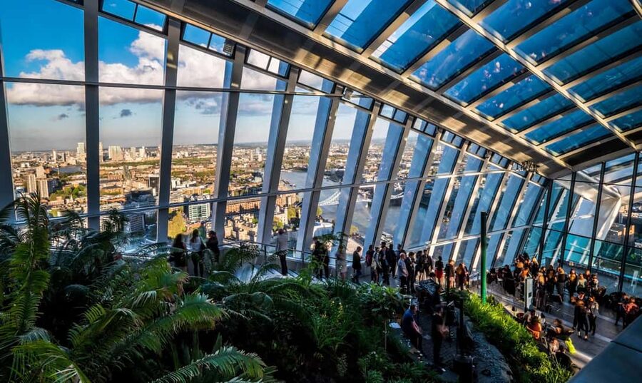 London: Sky Garden Early Access with Pastry and Hot Drink - Key points at a glance