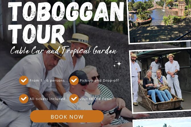 Madeira Highlights: Toboggan, Garden & Cable Car (All-Inclusive) - A fast ride through Madeira’s old transport tradition