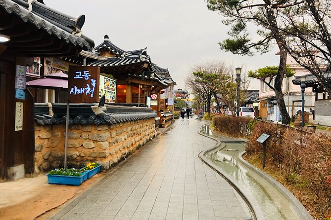 Maisan Cherry Blossom and Jeonju Hanok Village - A useful warning about changes to the planned day