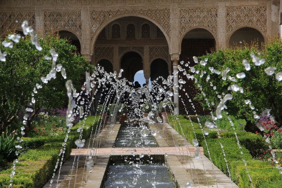 Malaga: Granada Day Trip with Alhambra, Palaces and Gardens - Entering the Alhambra with skip-the-line admission