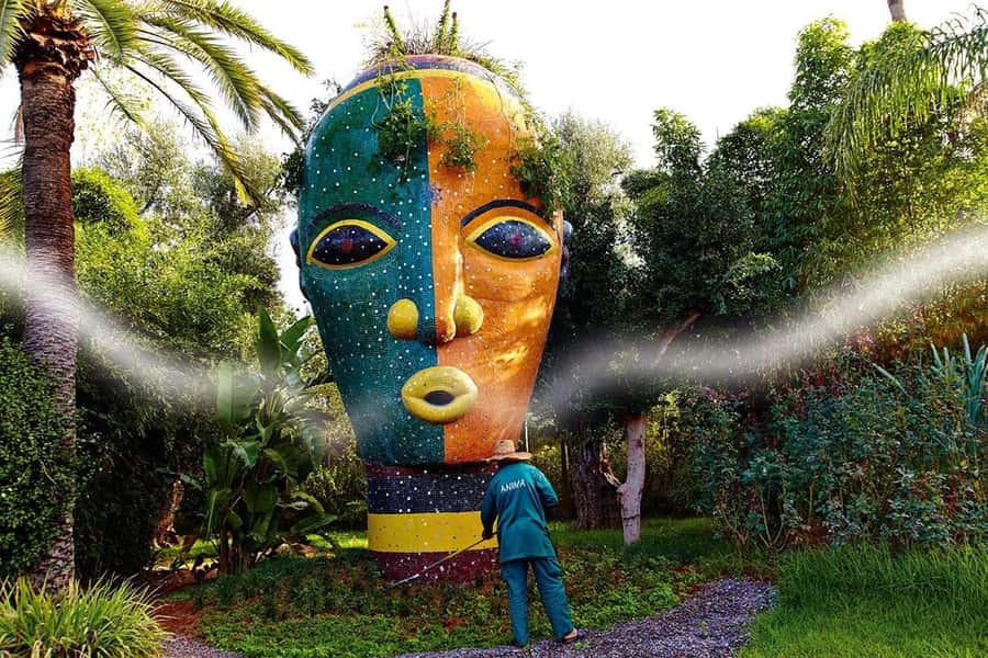Marrakech: Anima Garden, Saffron Farm and Ourika Valley Trip - From Marrakech streets to the High Atlas foothills