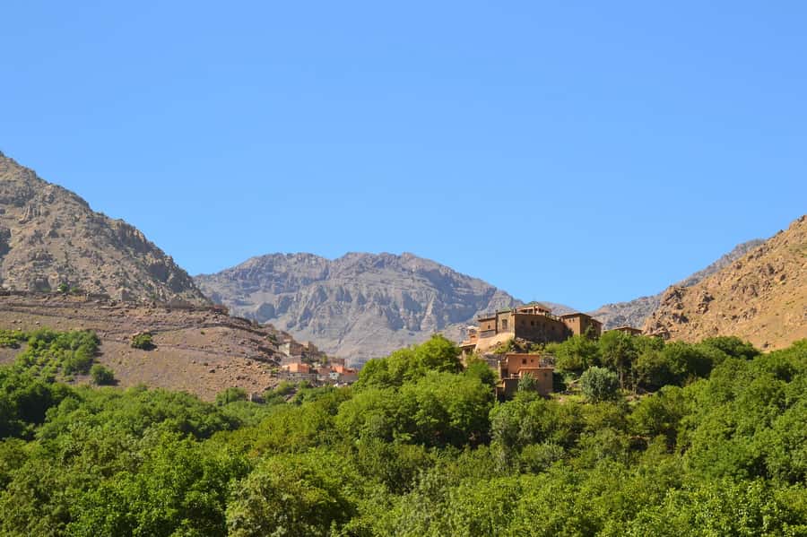 Marrakech: Anima Garden, Saffron Farm and Ourika Valley Trip - The return drive through Berber villages