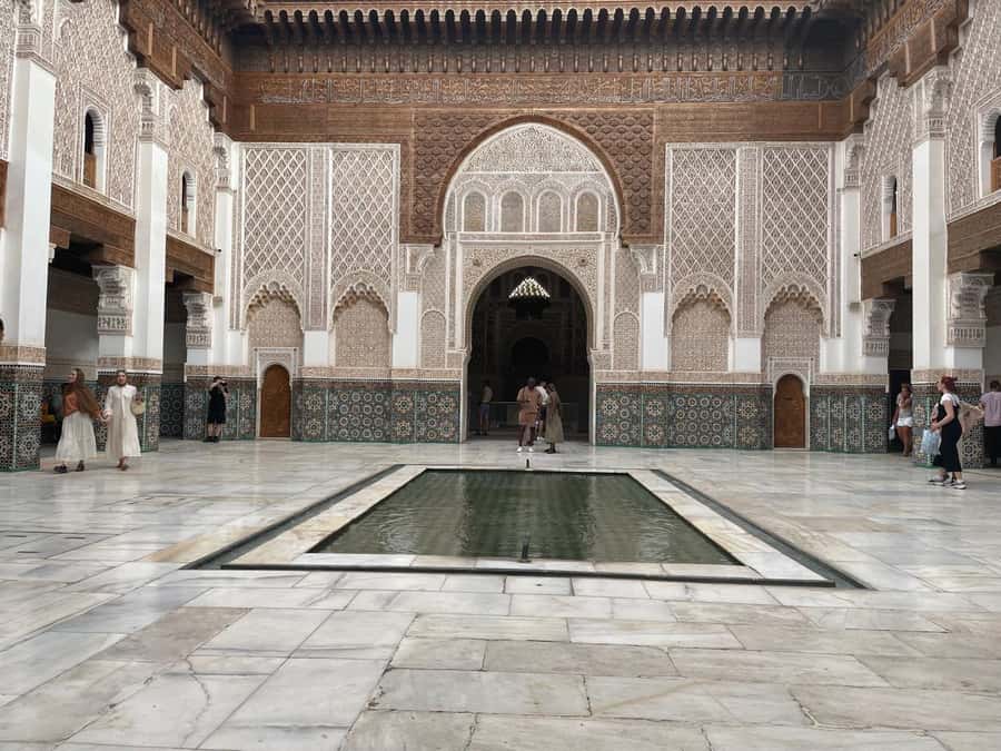 Marrakech: Bahia Palace, Madrasa Ben Youssef & Secret Garden - The Secret Garden is a useful ending