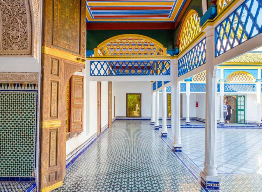 Marrakech: Bahia Palace, Madrasa Ben Youssef & Secret Garden - Koutoubia Mosque and the first look at Marrakech