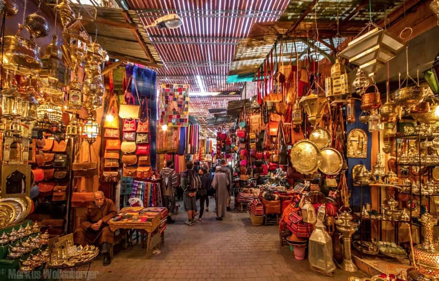 Marrakech: Guided City and Gardens Highlights Tour - Mellah and the old Medina