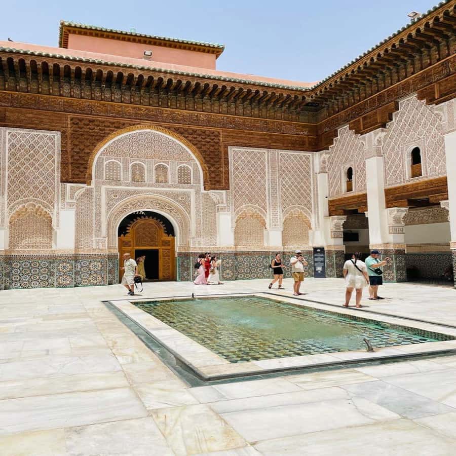 Marrakech: Madrasa Ben Youssef, Secret Garden & Medina Tour - The Secret Garden’s quiet change of pace