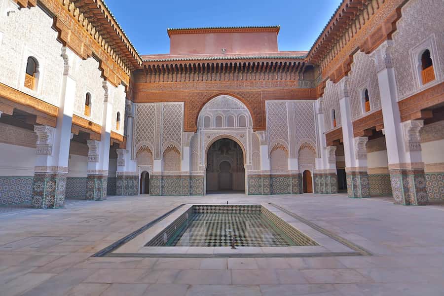 Marrakech: Madrasa Ben Youssef, Secret Garden & Medina Tour - Starting at Jemaa el-Fna and Koutoubia Mosque