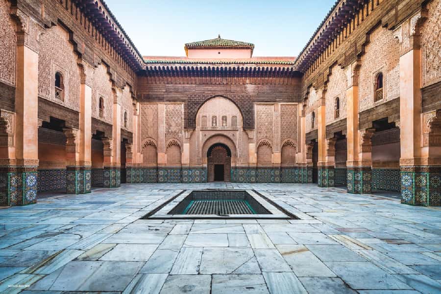 Marrakech: Private Full-Day City Tour w/ Majorelle Garden - Bahia Palace and its tiled courtyards