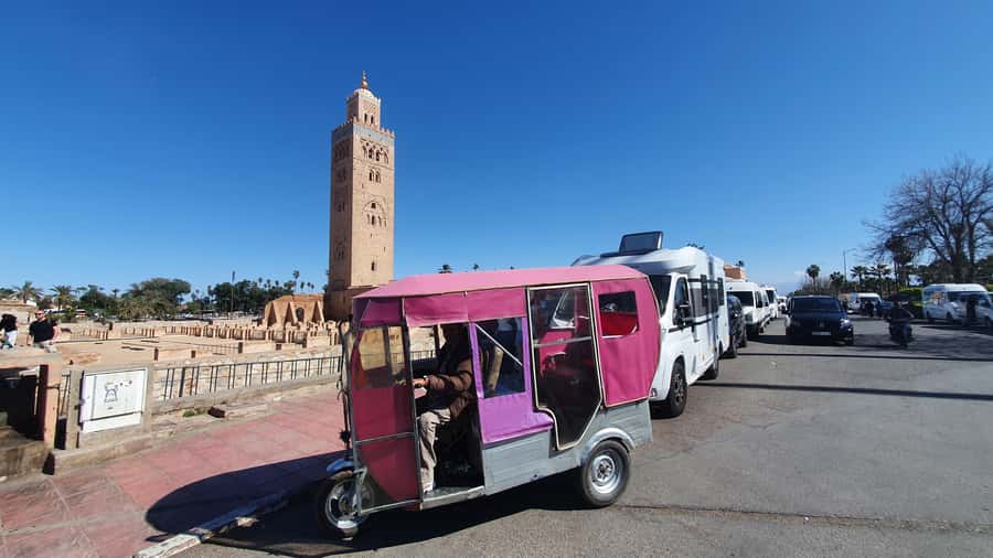 Marrakech Tuk-Tuk Tour with Photography Museum+Secret Garden - Le Jardin Secret and its two garden styles