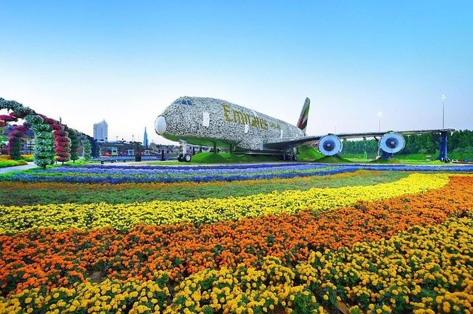 Miracle Garden & Butterfly Garden with Ticket & Private Transfers - Dubai’s flower garden in the desert
