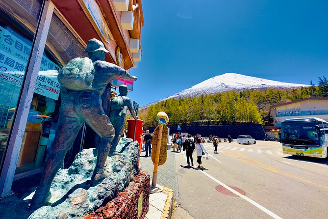Mt. Fuji, Cherry Blossom & Shiba Sakura Pvt. Day Tour - Kitaguchi Hongu Fuji Sengen Shrine beneath old trees