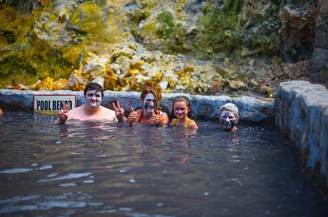 Mudbaths, Waterfall & Botanical Gardens Tour - All Inclusive - Getting muddy at Sulphur Springs