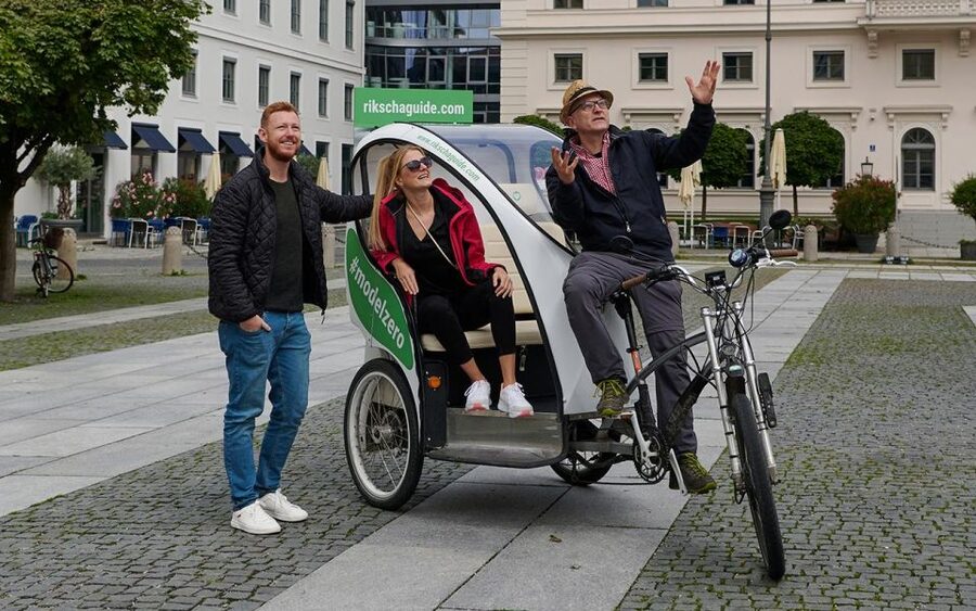 Munich: Old Town and English Garden Rickshaw Tour - The old town: stories without a long march
