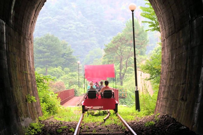 Nami Island & Garden of Morning Calm & Gangchon Railbike Tour - Gangchon Railbike: a playful ride with practical limits